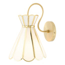 Contract furniture - Gold Flared Wall Lamp - www.oroatrade.com