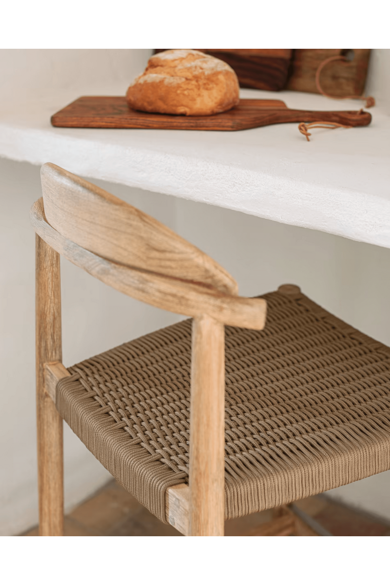 Solid Wooden Barstool | La Forma Nina | Oroatrade.com