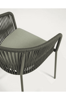 Handwoven Cord Curved Outdoor Chairs (4) | La Forma Yanet | Oroatrade.com