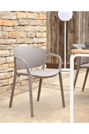 Molded Stackable Garden Armchair (4) | La Forma Ania | Oroatrade.com