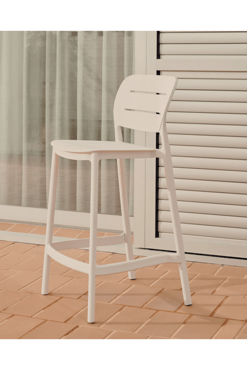 Molded Outdoor Stool (4) | La Forma Morella | Oroatrade.com