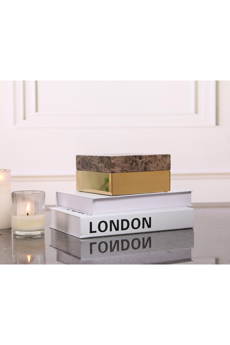 Marble Square Storage Box | Liang & Eimil Lina| Oroatrade.com