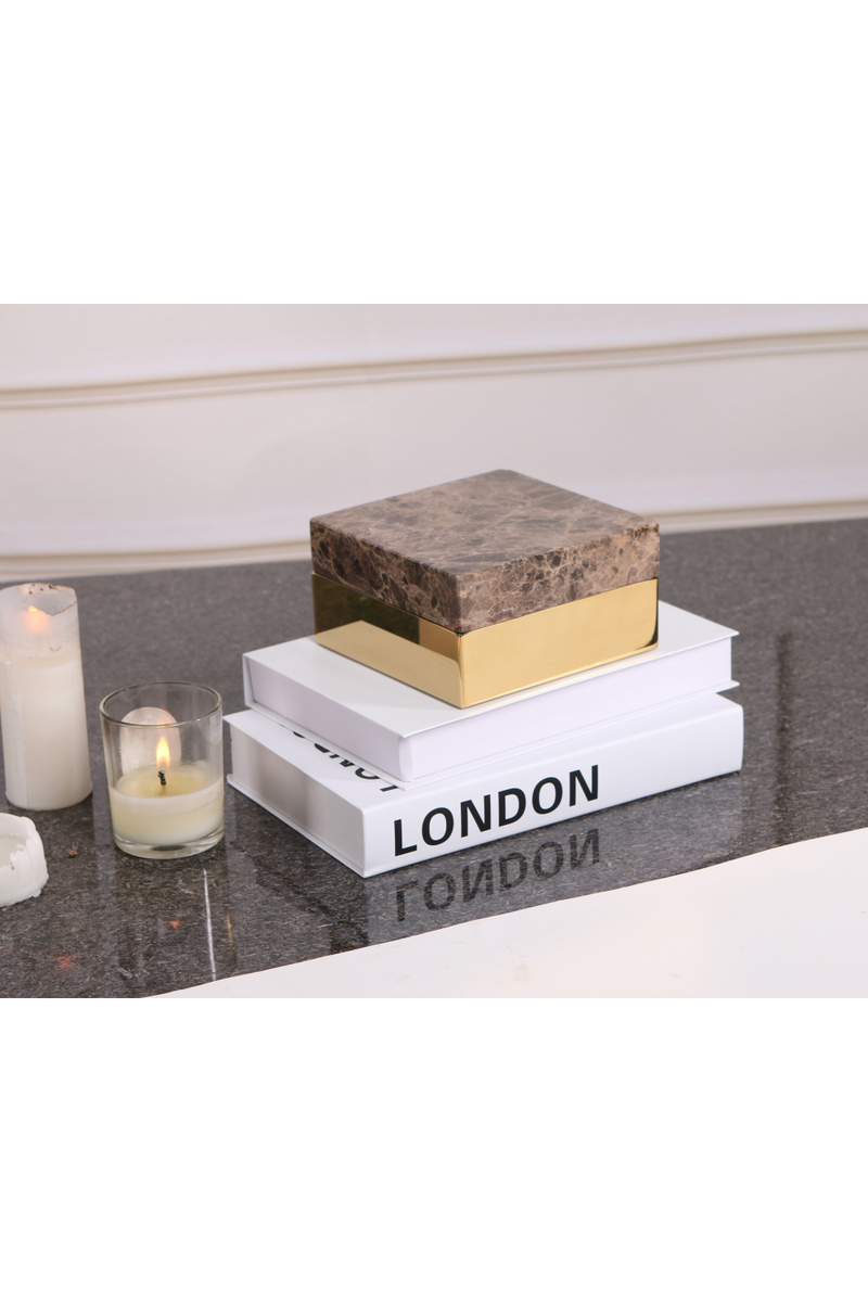 Marble Square Storage Box | Liang & Eimil Lina| Oroatrade.com