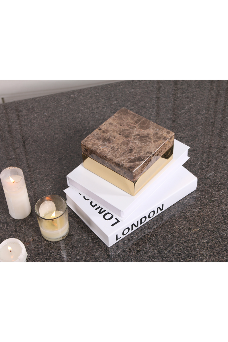 Marble Square Storage Box | Liang & Eimil Lina| Oroatrade.com