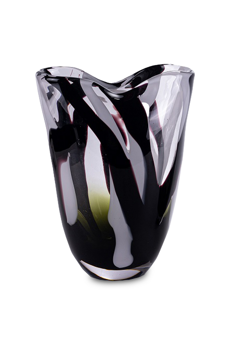 Black Glass Vase | Liang & Eimil Natasha | Oroatrade.com