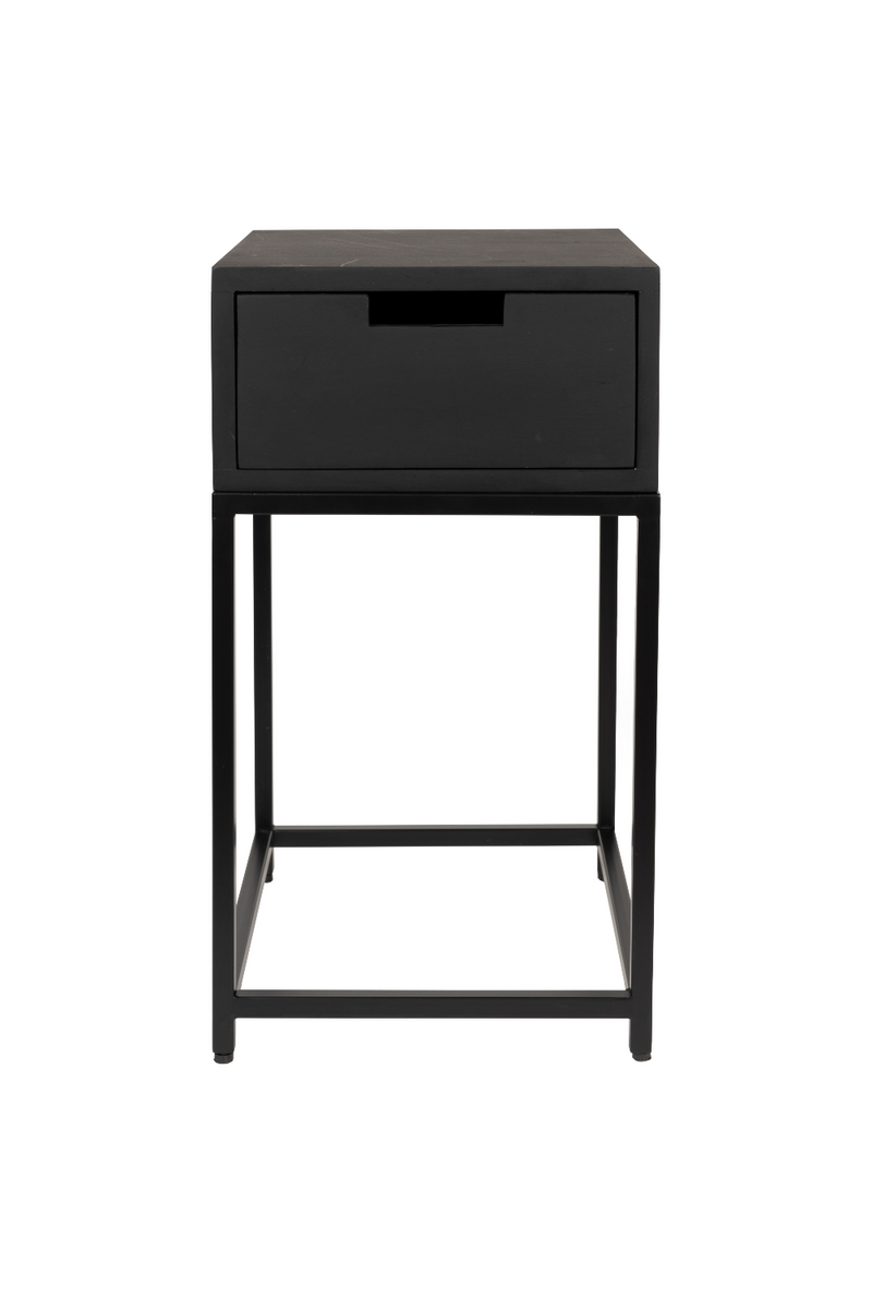 Mango Wood 1-Drawer Side Table | DF Parcq | Oroatrade.com