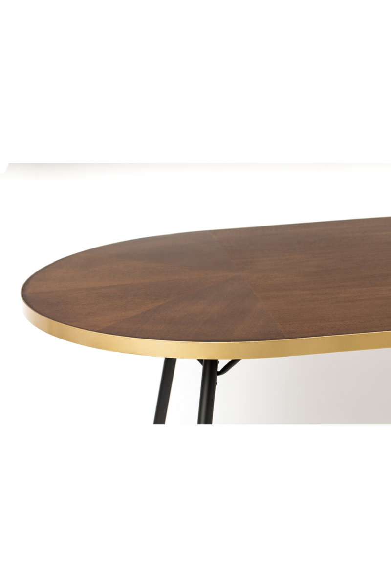 Wooden Oval Dining Table | DF Denise | Oroatrade.com