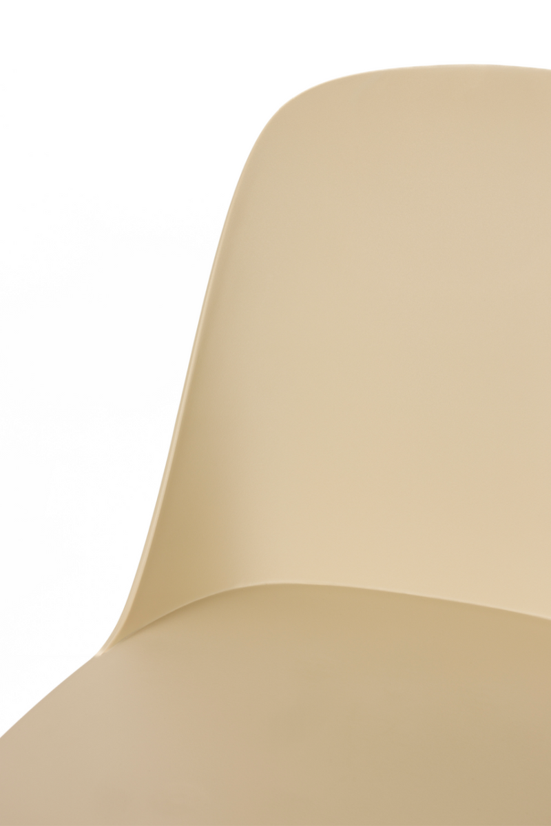 Beige Minimalist Dining Chairs (2) | DF Pip | Oroatrade.com