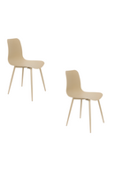 Molded Shell Dining Chairs (2) | DF Leon | Oroatrade.com