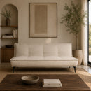 Gray Tufted Sofabed | DF Cielke