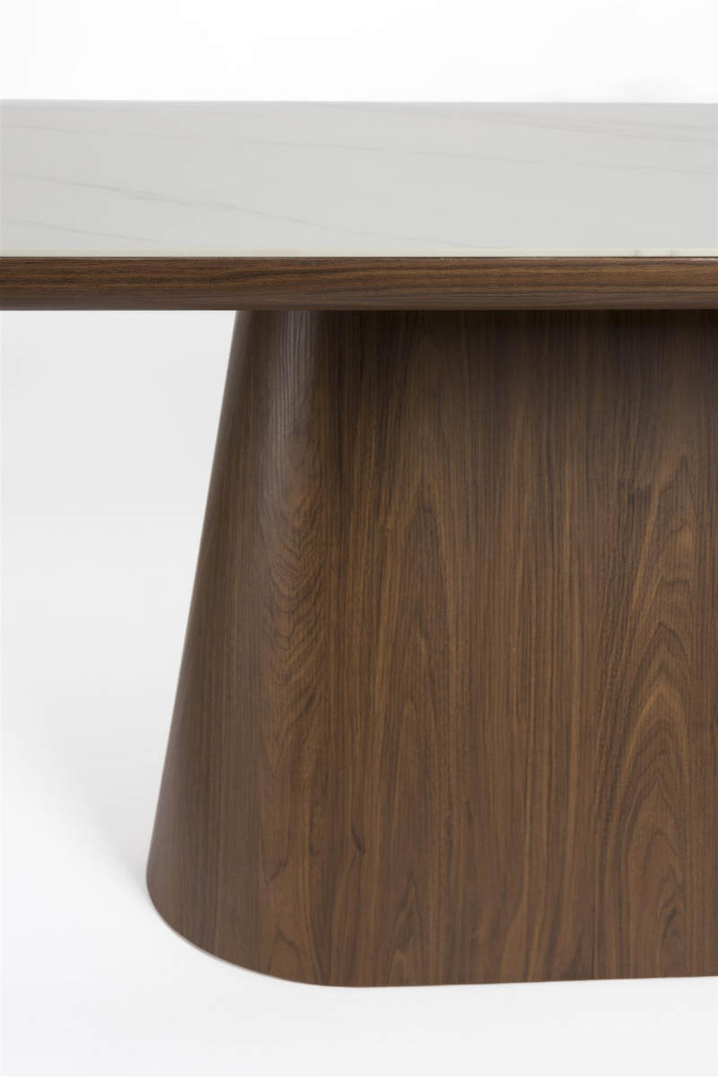 Oval Wood Dining Table | DF Almira | Oroatrade.com