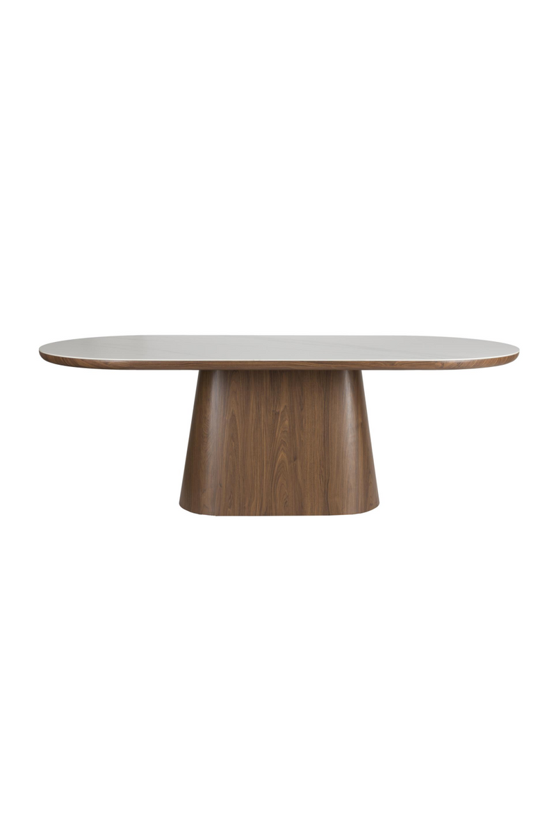 Oval Wood Dining Table | DF Almira | Oroatrade.com