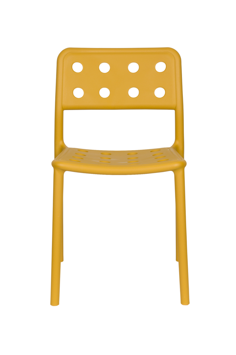 Perforated Outdoor Chair Set (4) | DF Serra | Oroatrade.com