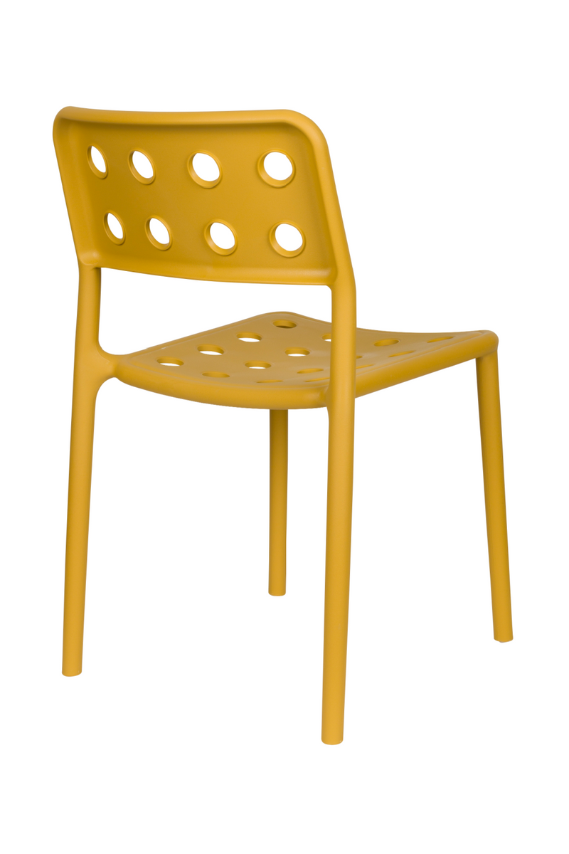 Perforated Outdoor Chair Set (4) | DF Serra | Oroatrade.com