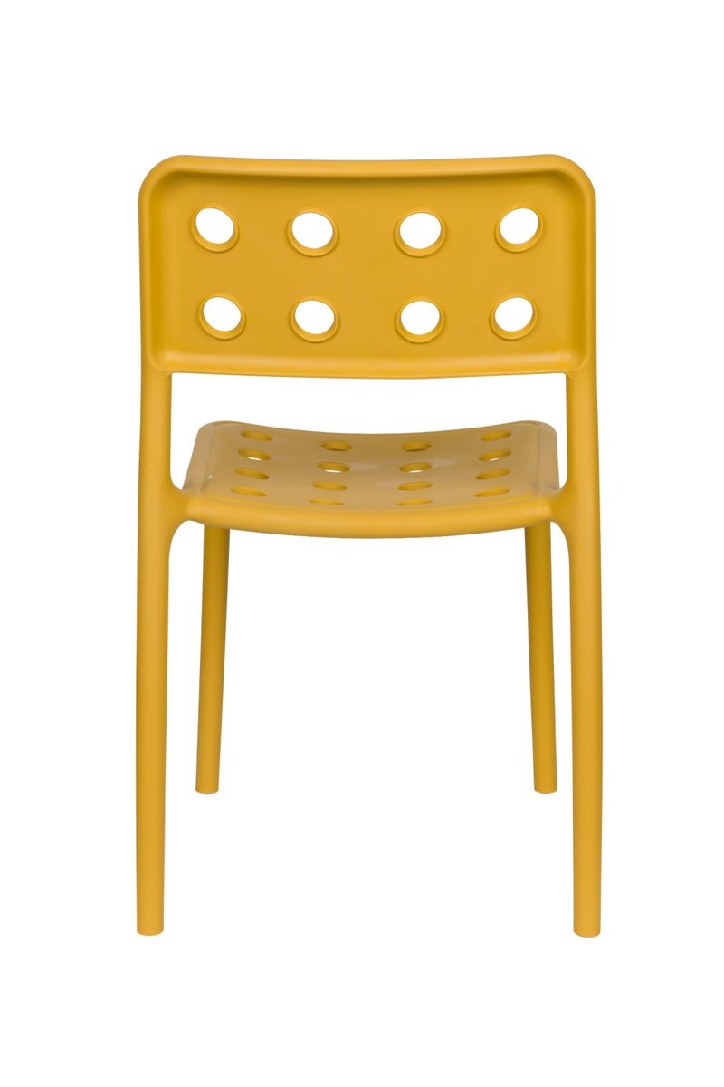 Perforated Outdoor Chair Set (4) | DF Serra | Oroatrade.com