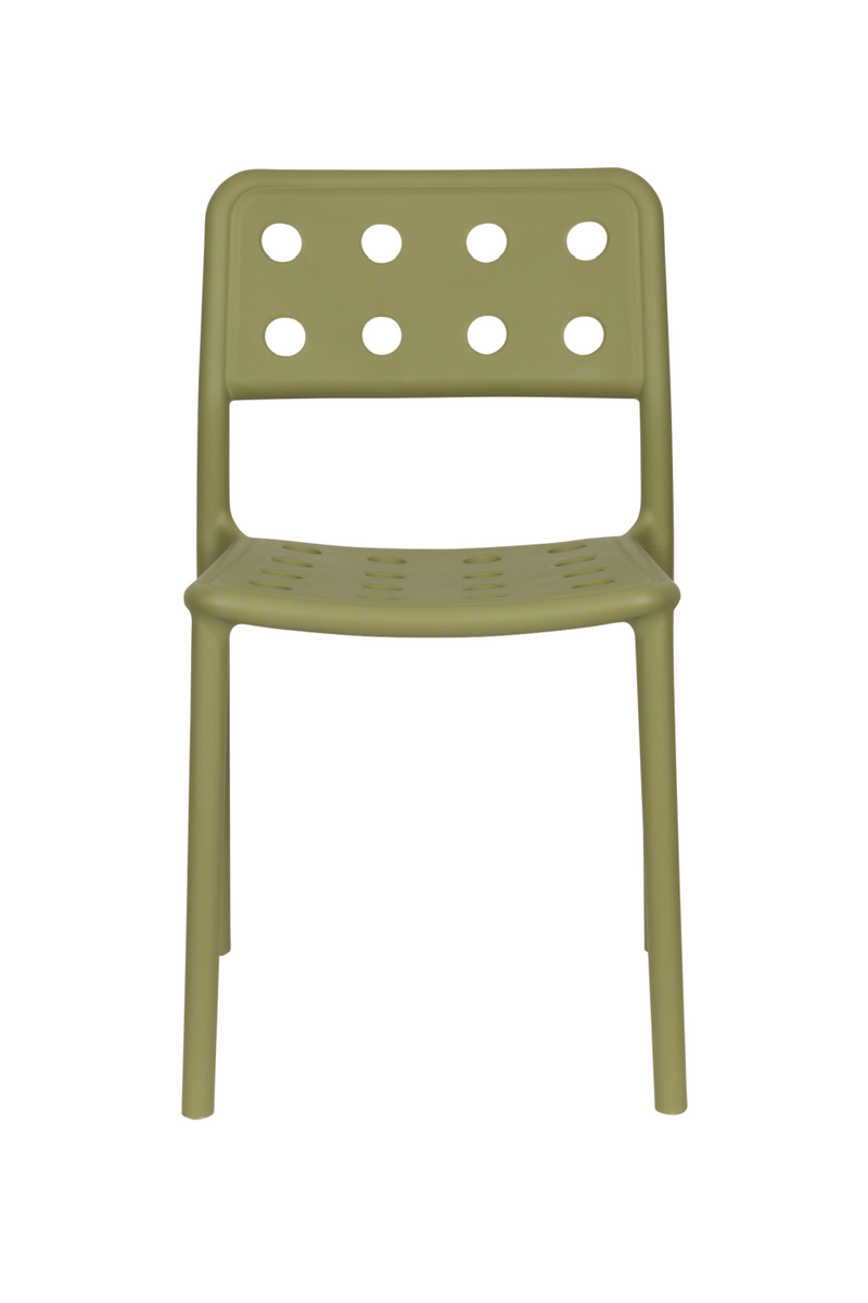 Perforated Outdoor Chair Set (4) | DF Serra | Oroatrade.com