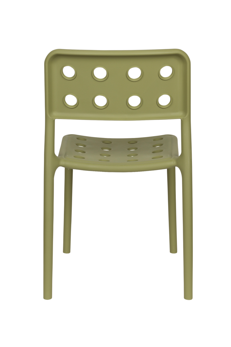 Perforated Outdoor Chair Set (4) | DF Serra | Oroatrade.com