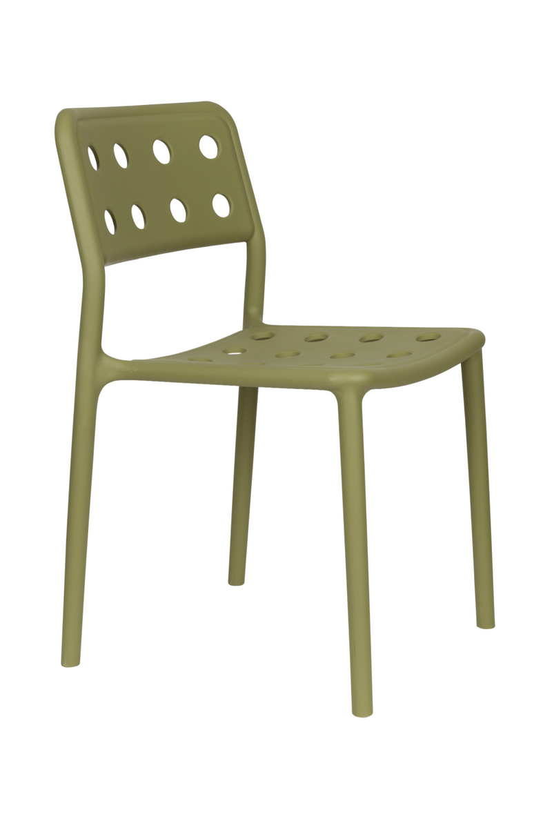 Perforated Outdoor Chair Set (4) | DF Serra | Oroatrade.com