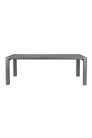 Gray Steel Outdoor Dining Table | DF Alban | Oroatrade.com