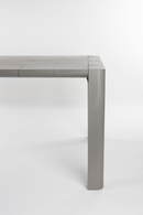 Gray Steel Outdoor Dining Table | DF Alban | Oroatrade.com