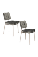 Steel Framed Dining Chairs (2) | DF Franck | Oroatrade.com