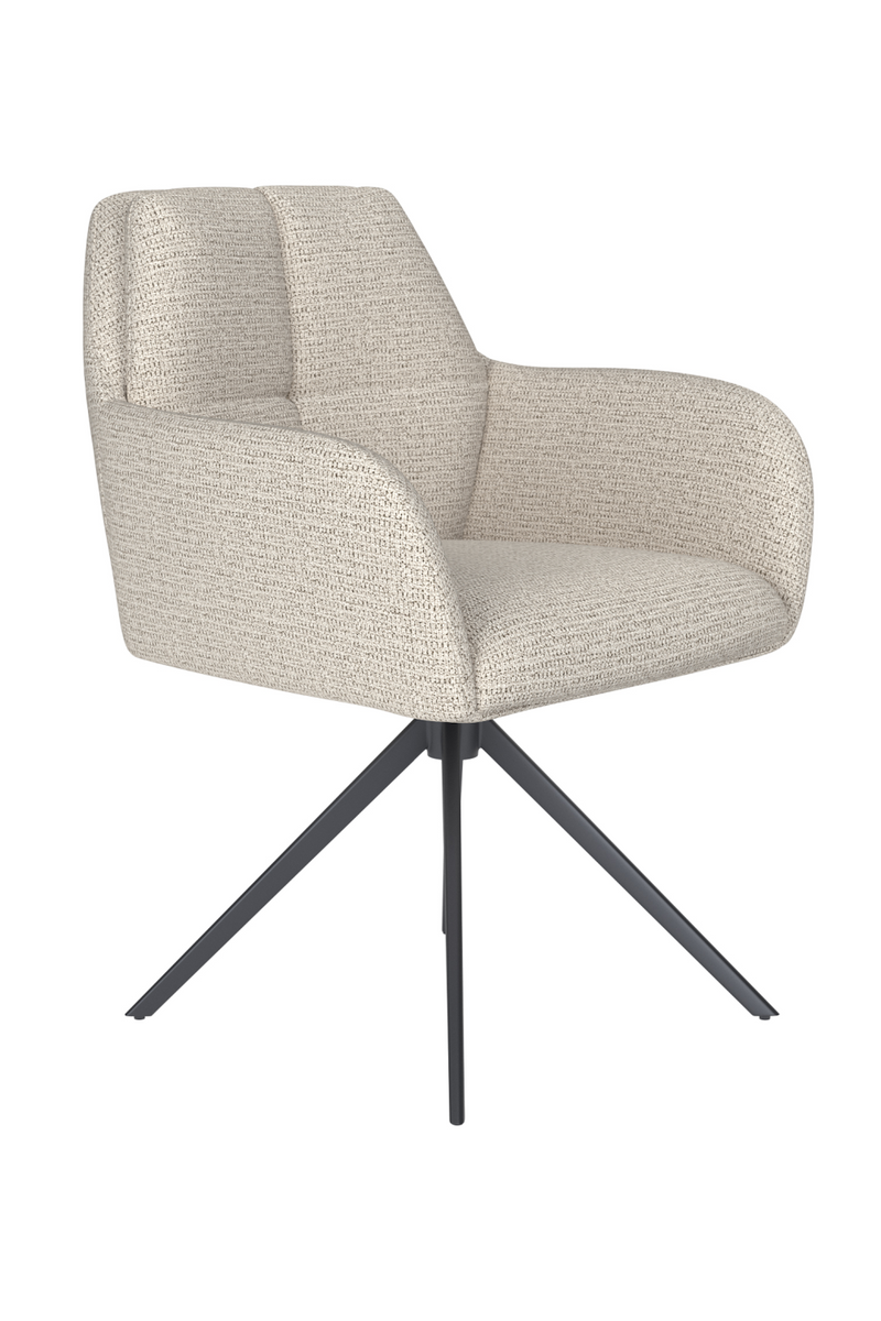 Square Tufted Swivel Armchair | DF Pete | Oroatrade.com