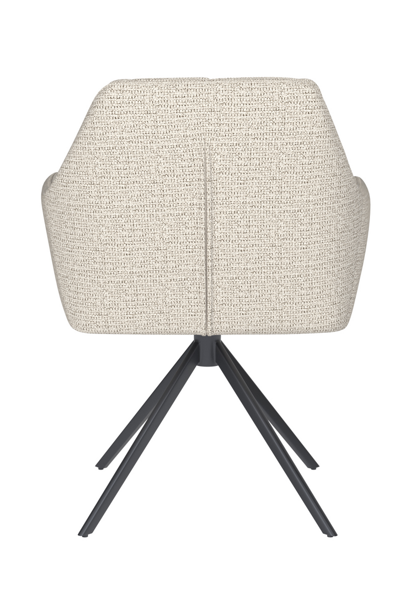 Square Tufted Swivel Armchair | DF Pete | Oroatrade.com