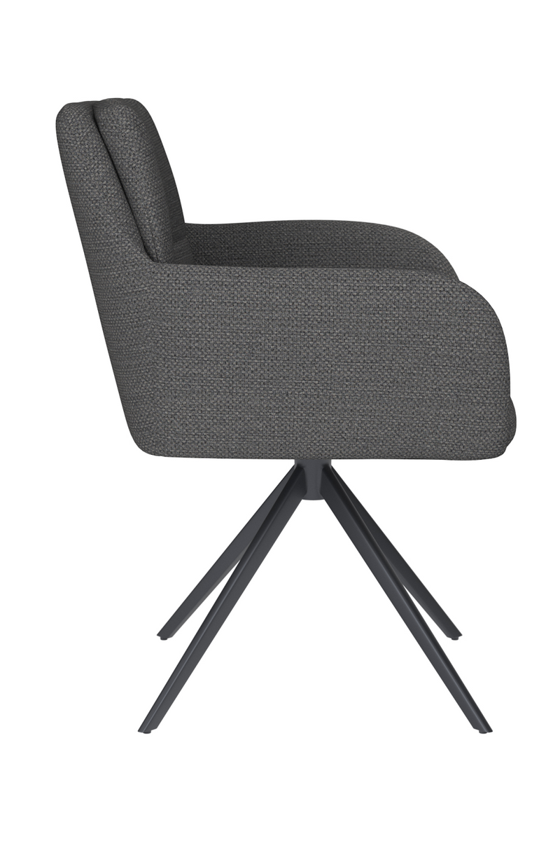 Square Tufted Swivel Armchair | DF Pete | Oroatrade.com