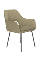 Cut-Out Back Dining Armchair | DF Mos | Oroatrade.com