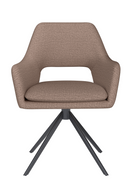 Cut-Out Back Swivel Armchair | DF Mos | Oroatrade.com