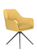 Cut-Out Back Swivel Armchair | DF Mos | Oroatrade.com