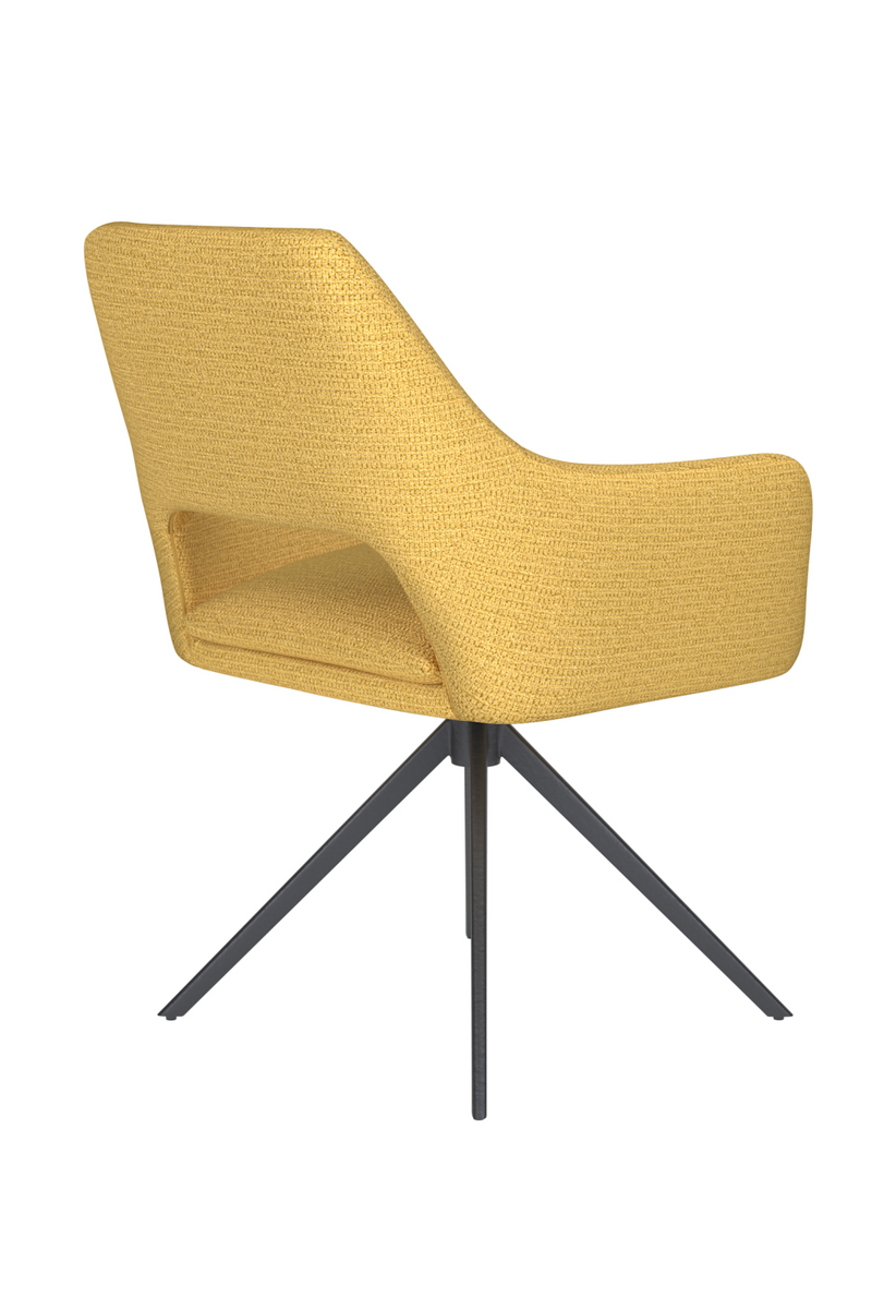 Cut-Out Back Swivel Armchair | DF Mos | Oroatrade.com