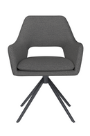Cut-Out Back Swivel Armchair | DF Mos | Oroatrade.com