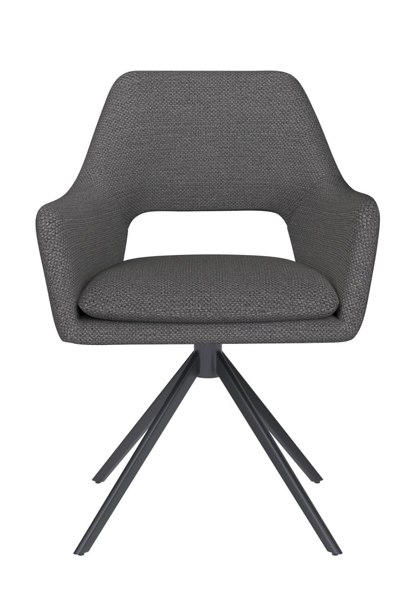 Cut-Out Back Swivel Armchair | DF Mos | Oroatrade.com