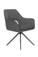 Cut-Out Back Swivel Armchair | DF Mos | Oroatrade.com
