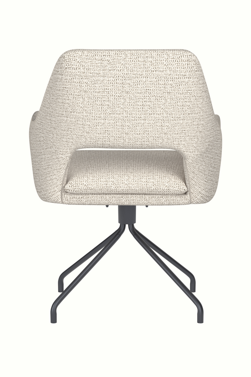 Cut-Out Back Spider Swivel Armchair | DF Mos | Oroatrade.com