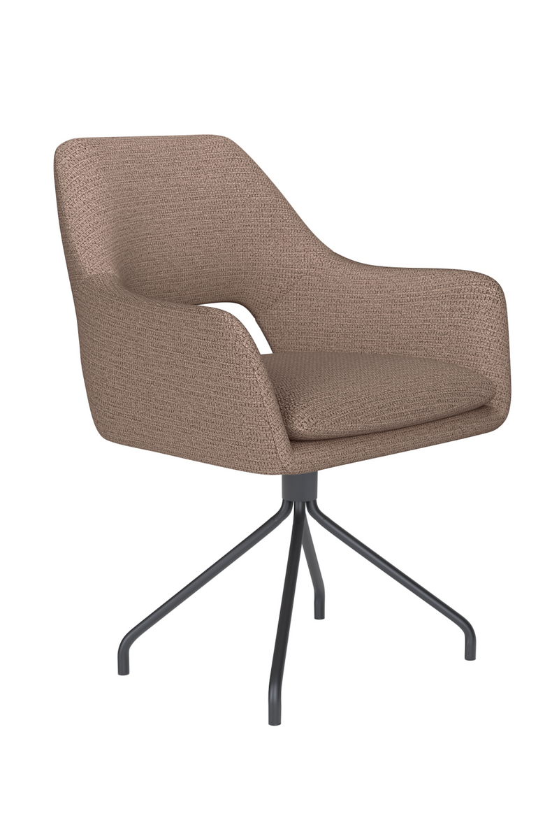 Cut-Out Back Spider Swivel Armchair | DF Mos | Oroatrade.com