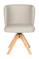Curved Back Swivel Chair | DF Stan
