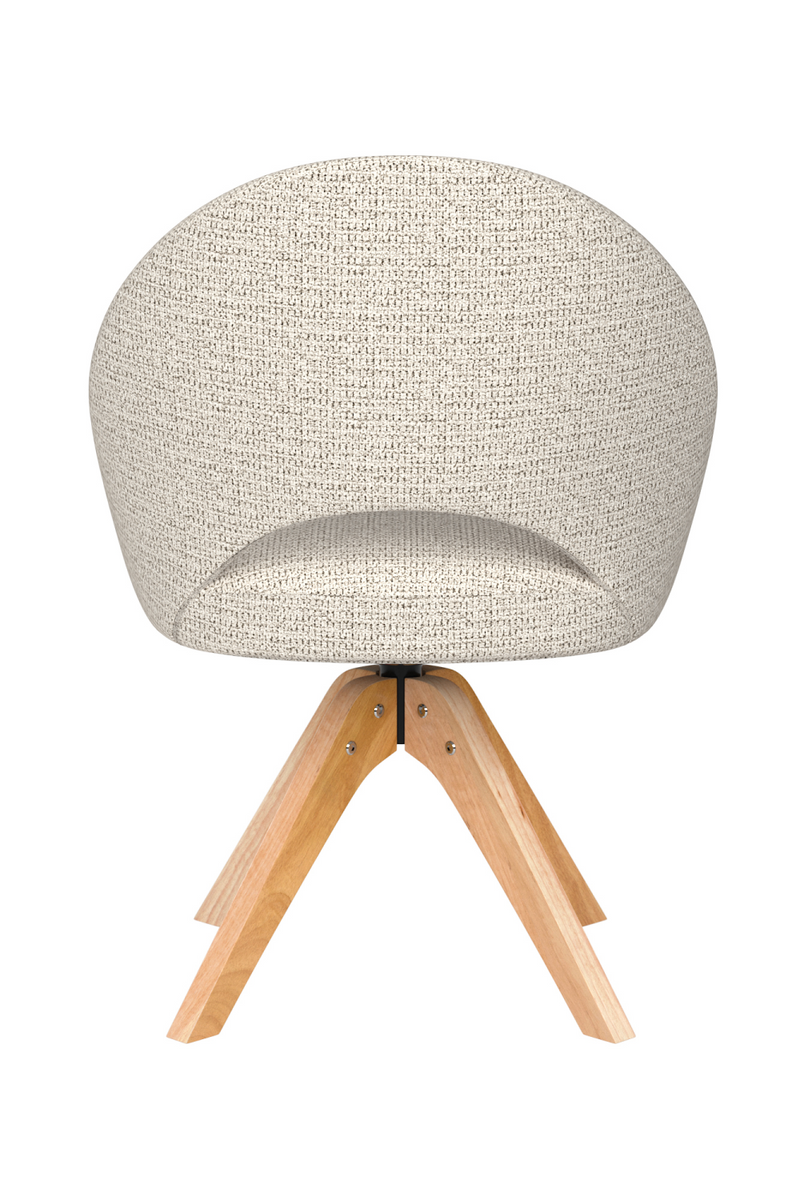 Cut-Out Wooden Swivel Chair | DF Mick | Oroatrade.com