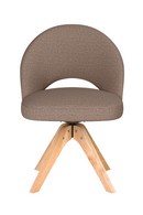 Cut-Out Wooden Swivel Chair | DF Mick | Oroatrade.com