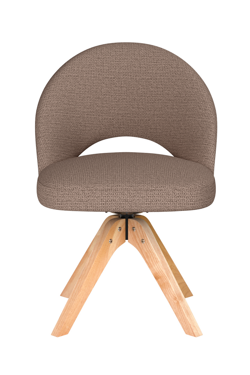 Cut-Out Wooden Swivel Chair | DF Mick | Oroatrade.com