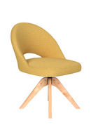 Cut-Out Wooden Swivel Chair | DF Mick | Oroatrade.com