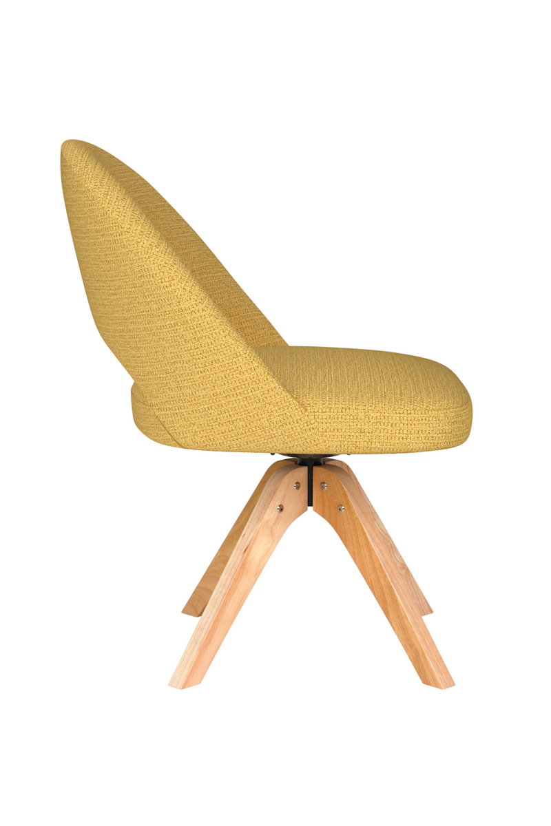 Cut-Out Wooden Swivel Chair | DF Mick | Oroatrade.com