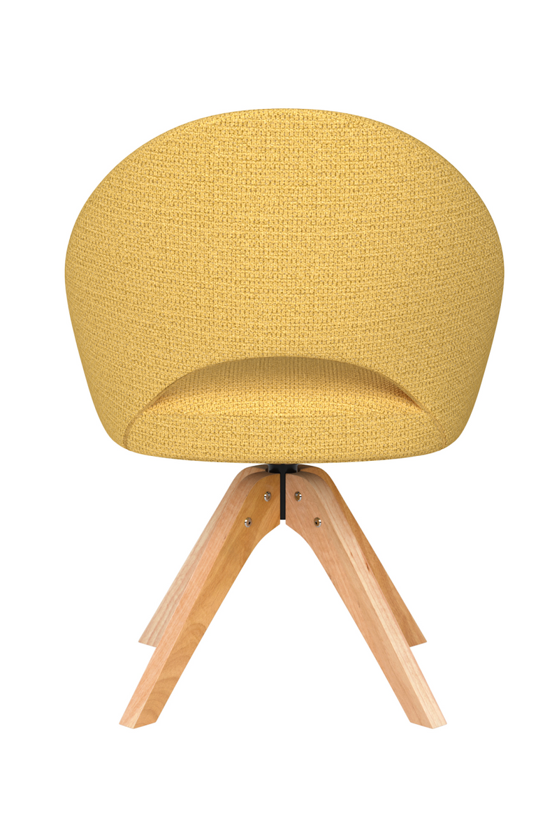 Cut-Out Wooden Swivel Chair | DF Mick | Oroatrade.com
