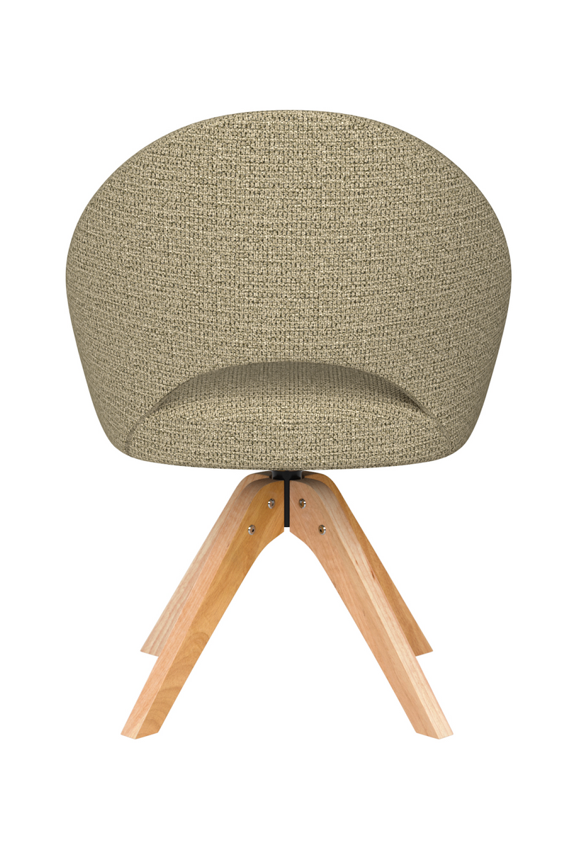 Cut-Out Wooden Swivel Chair | DF Mick | Oroatrade.com