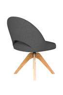 Cut-Out Wooden Swivel Chair | DF Mick