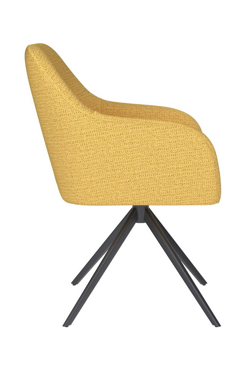 Upholstered Dining Swivel Armchair | DF Otis | Oroatrade.com