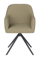 Upholstered Dining Swivel Armchair | DF Otis | Oroatrade.com