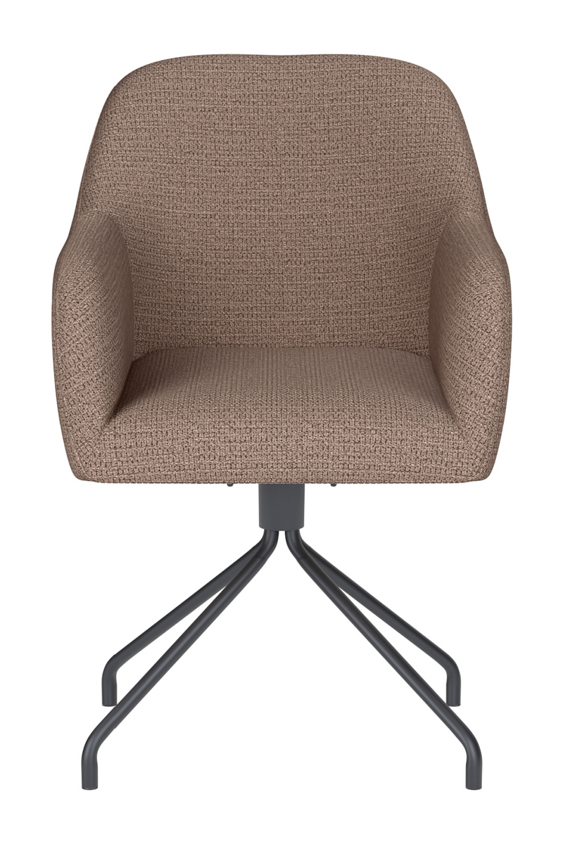 Upholstered Spider Swivel Armchair | DF Otis | Oroatrade.com