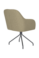 Upholstered Spider Swivel Armchair | DF Otis | Oroatrade.com